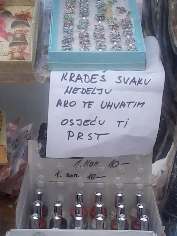 Kradeš svaku nedelju