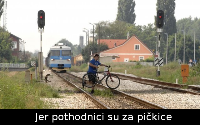 Pothodnici su za pičkice