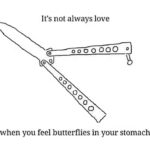 Butterflies in your stomach