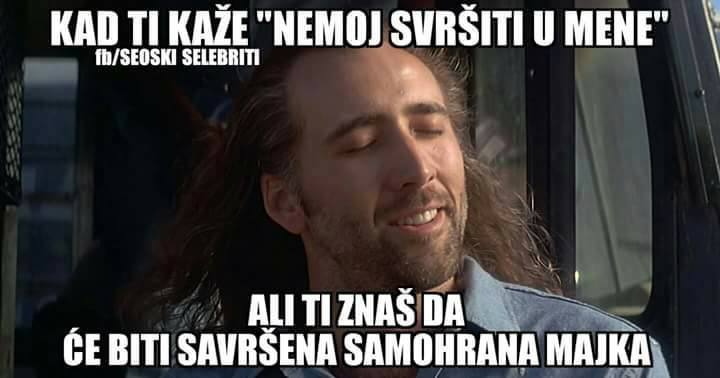 Nemoj svršiti u mene