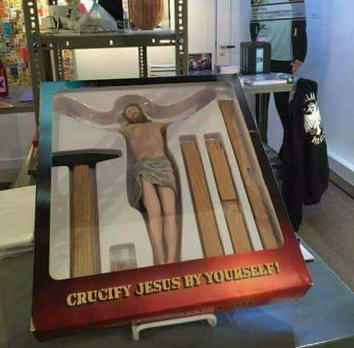 Crucify Jesus by yourself