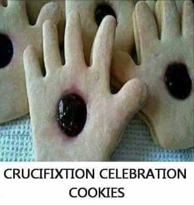 Crucifixtion Celebration Cookies